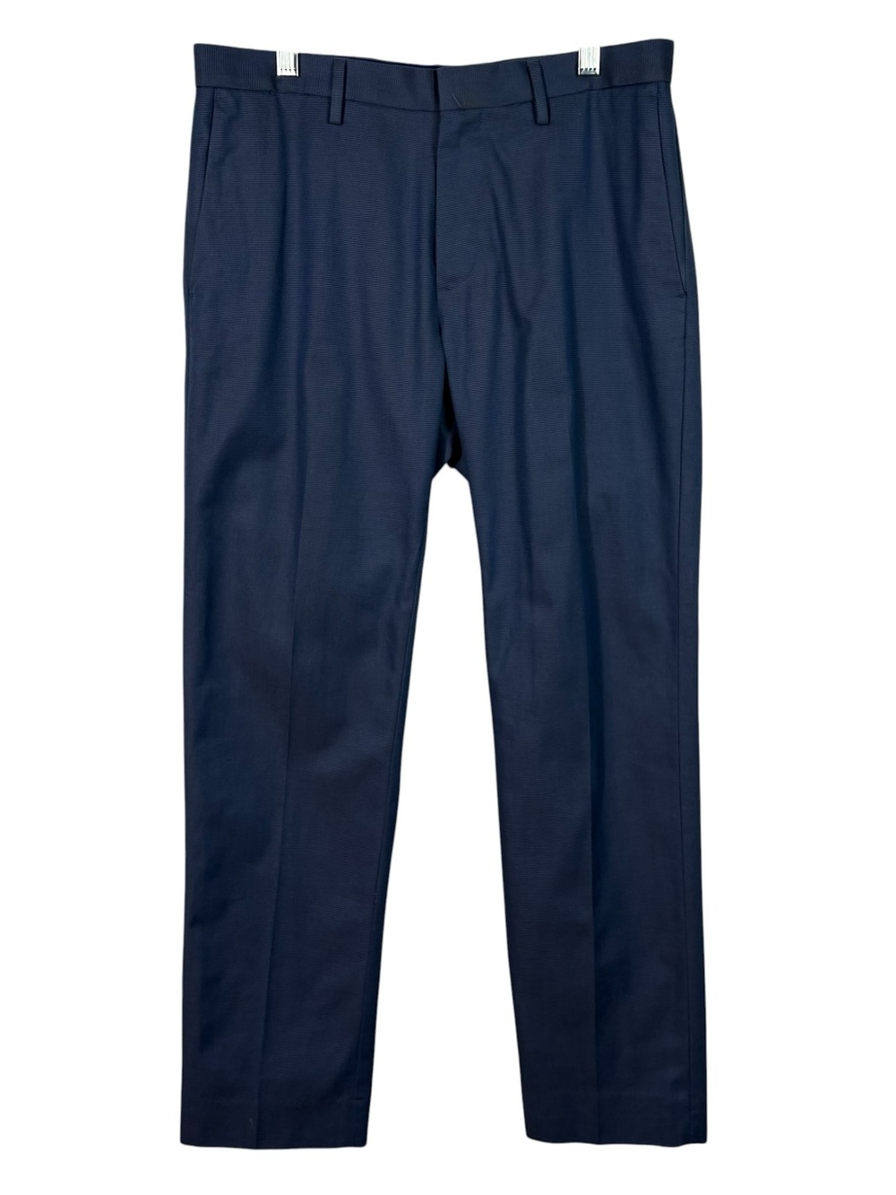 Banana Republic Non-Iron Modern Slim Fit Blue Micro Pattern Slack Pants 30x30